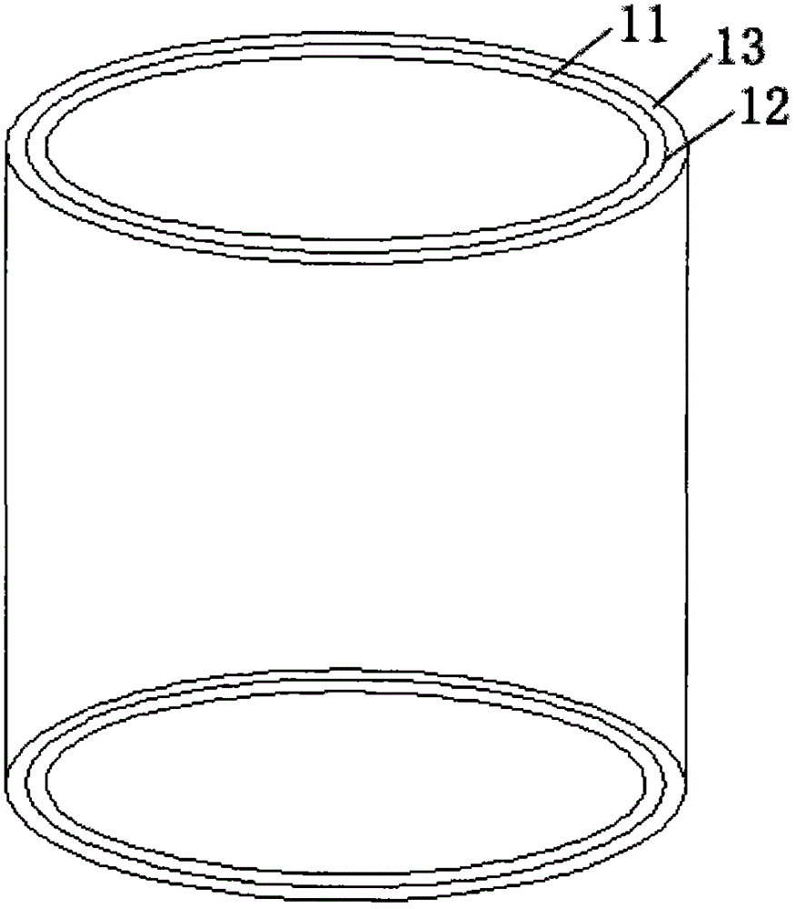 Pressure-bearing plastic liner, production method and solar water heater using the liner