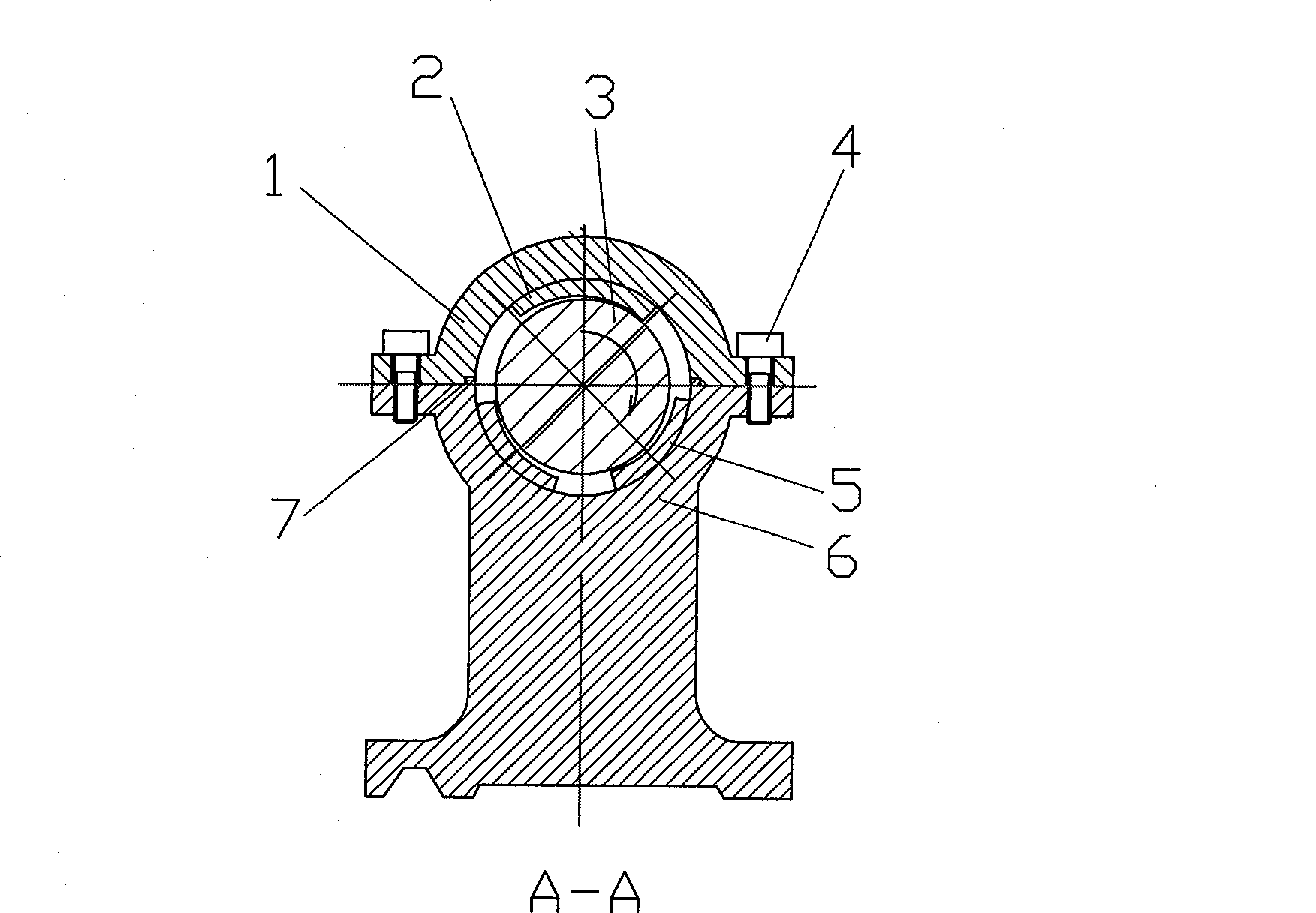 Machine tool liquid kinetic pressure center frame