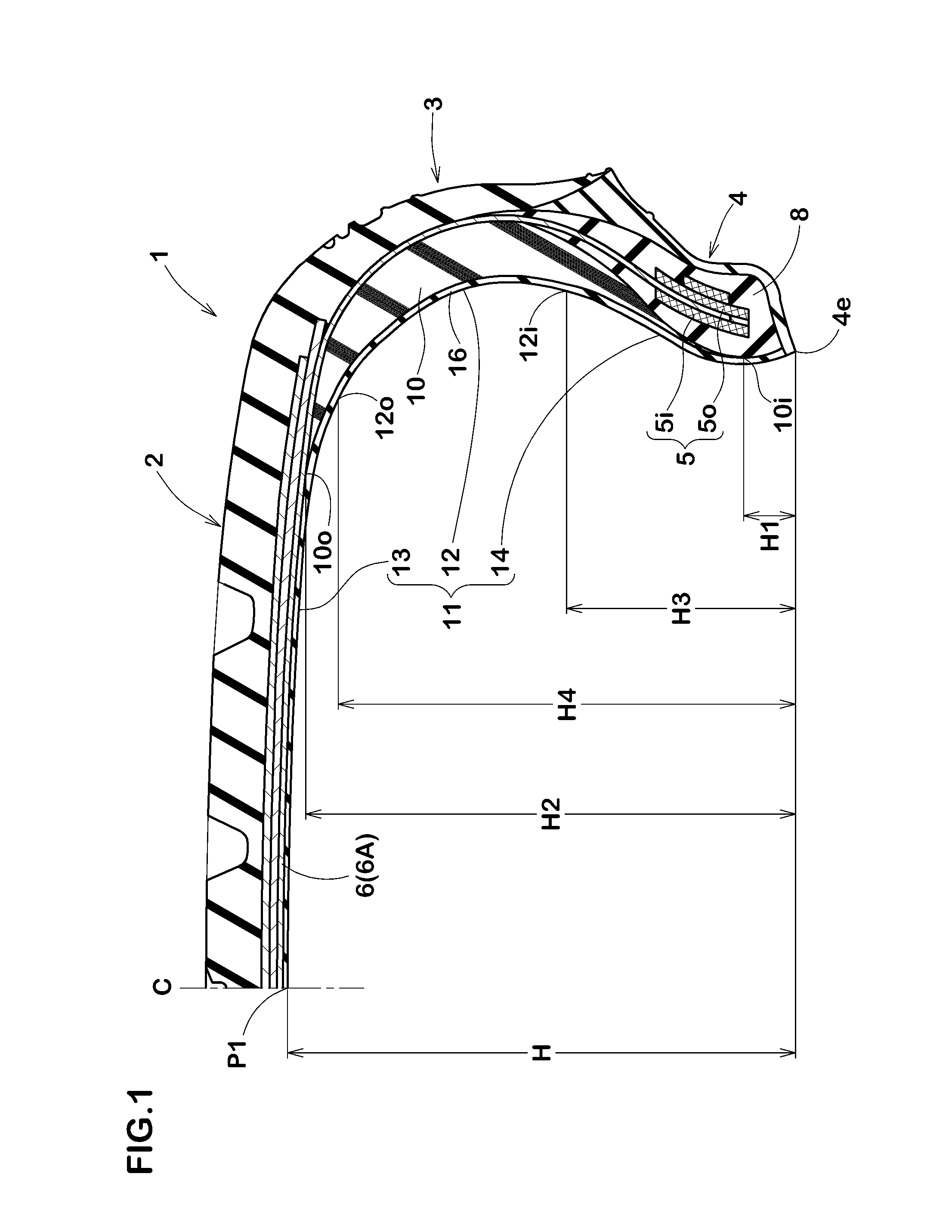 Run-flat tire