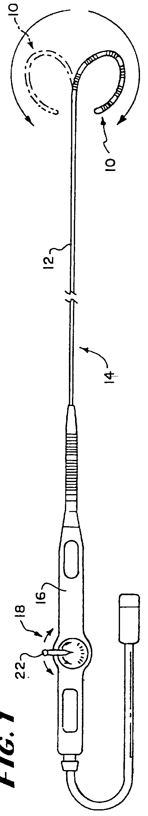 Flexible tissue ablation elements for making long lesions