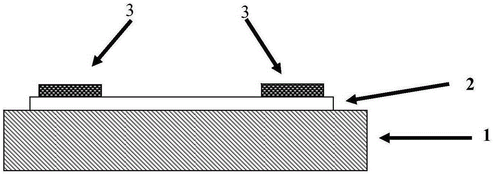 Metal-doped amorphous carbon film temperature-sensing element and preparation method therefor