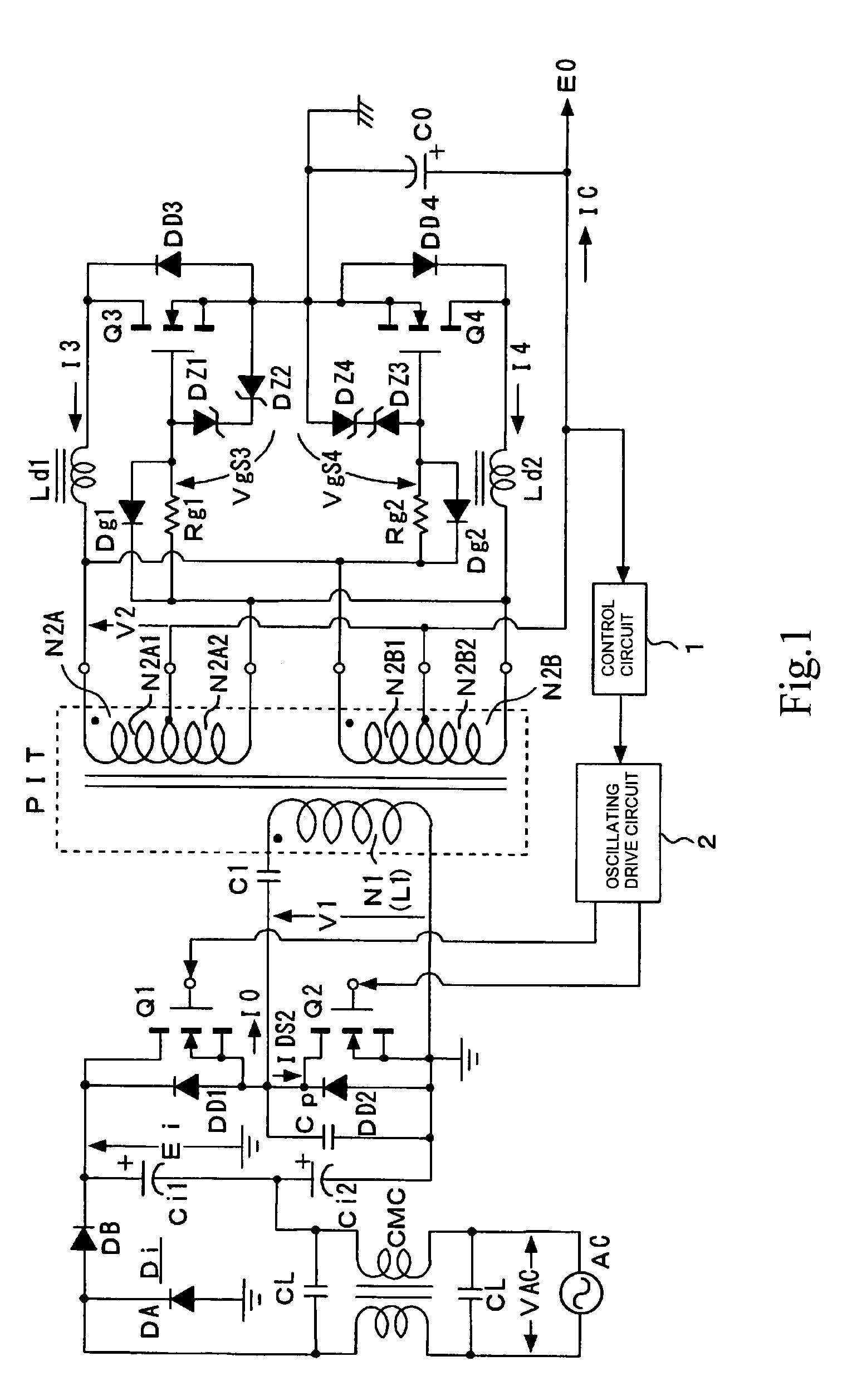 Switching power circuit