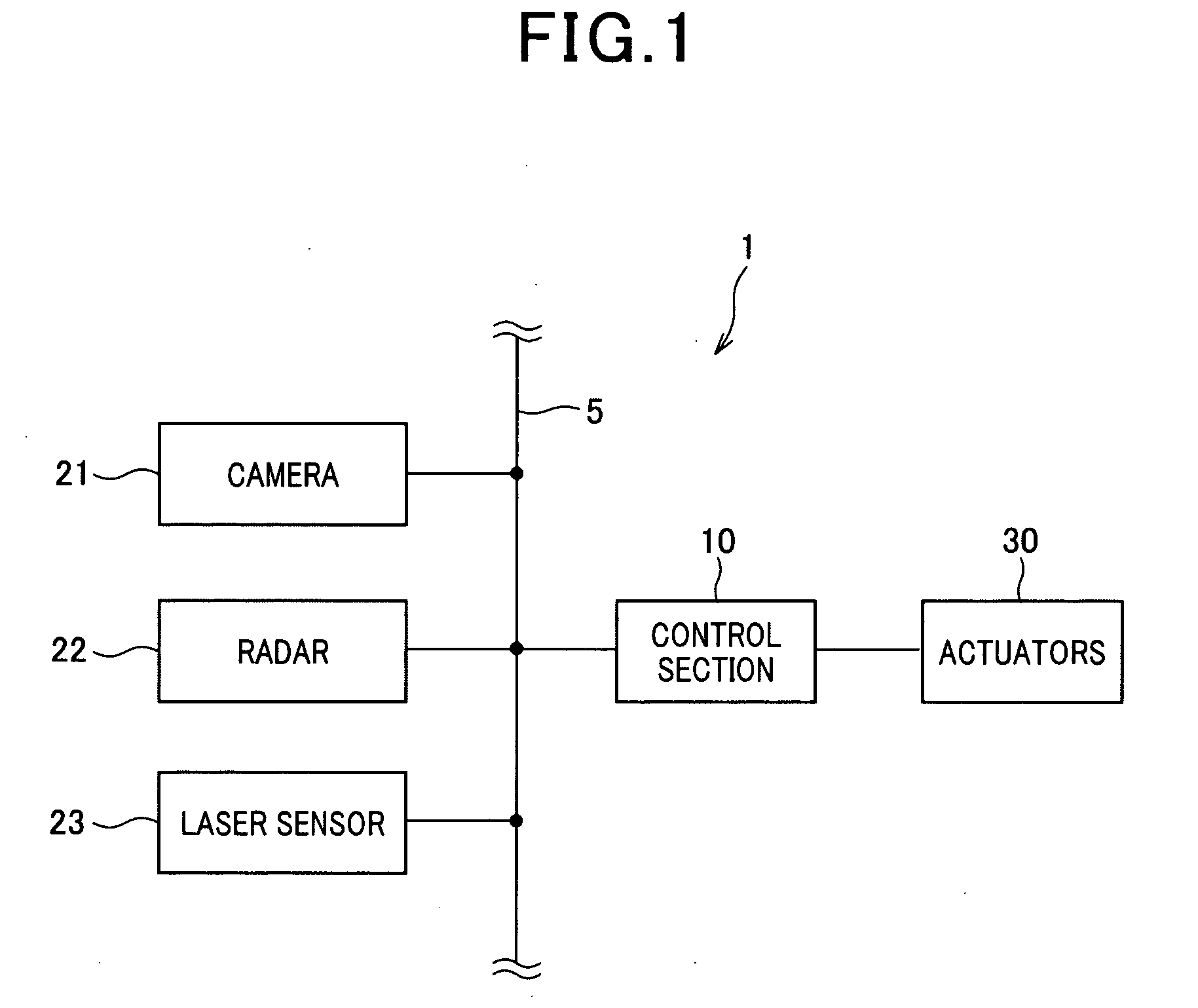 Object specifying device and vehicle control apparatus having the device