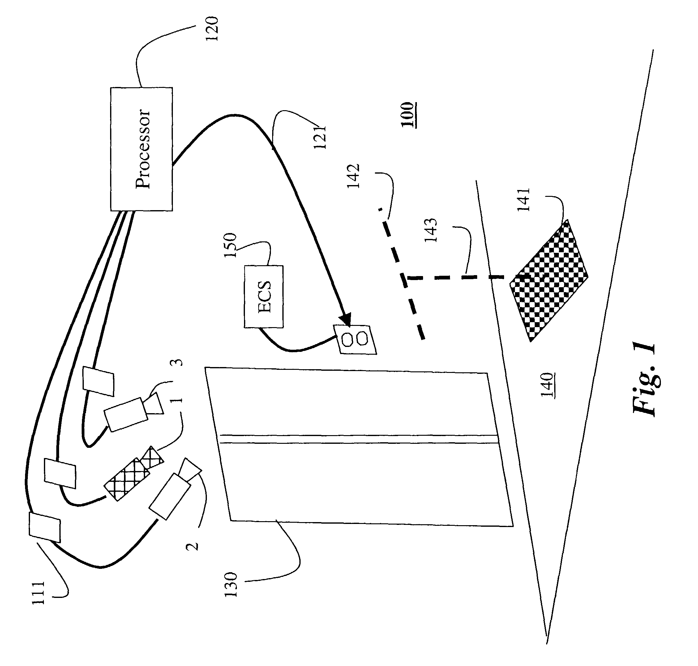 Edge detection based on background change