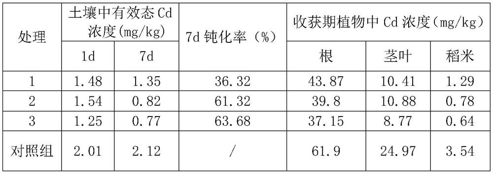 A kind of compound passivator of cadmium polluted soil and its application