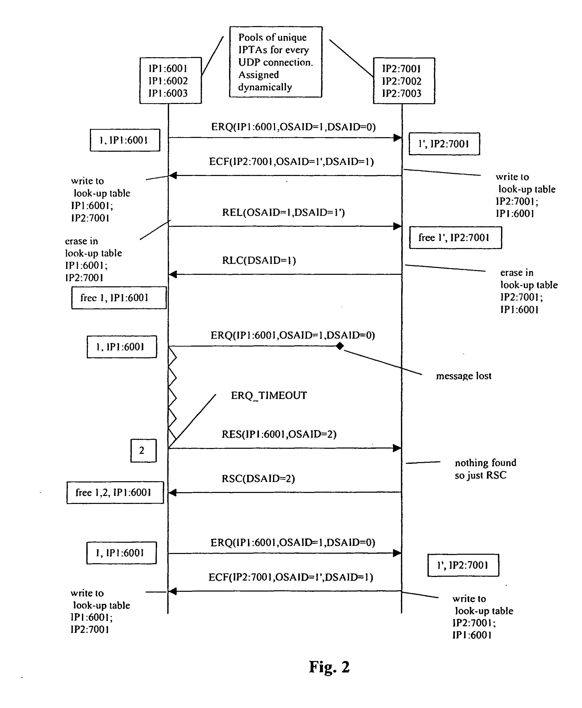 User datagram protocol packet processing on network elements