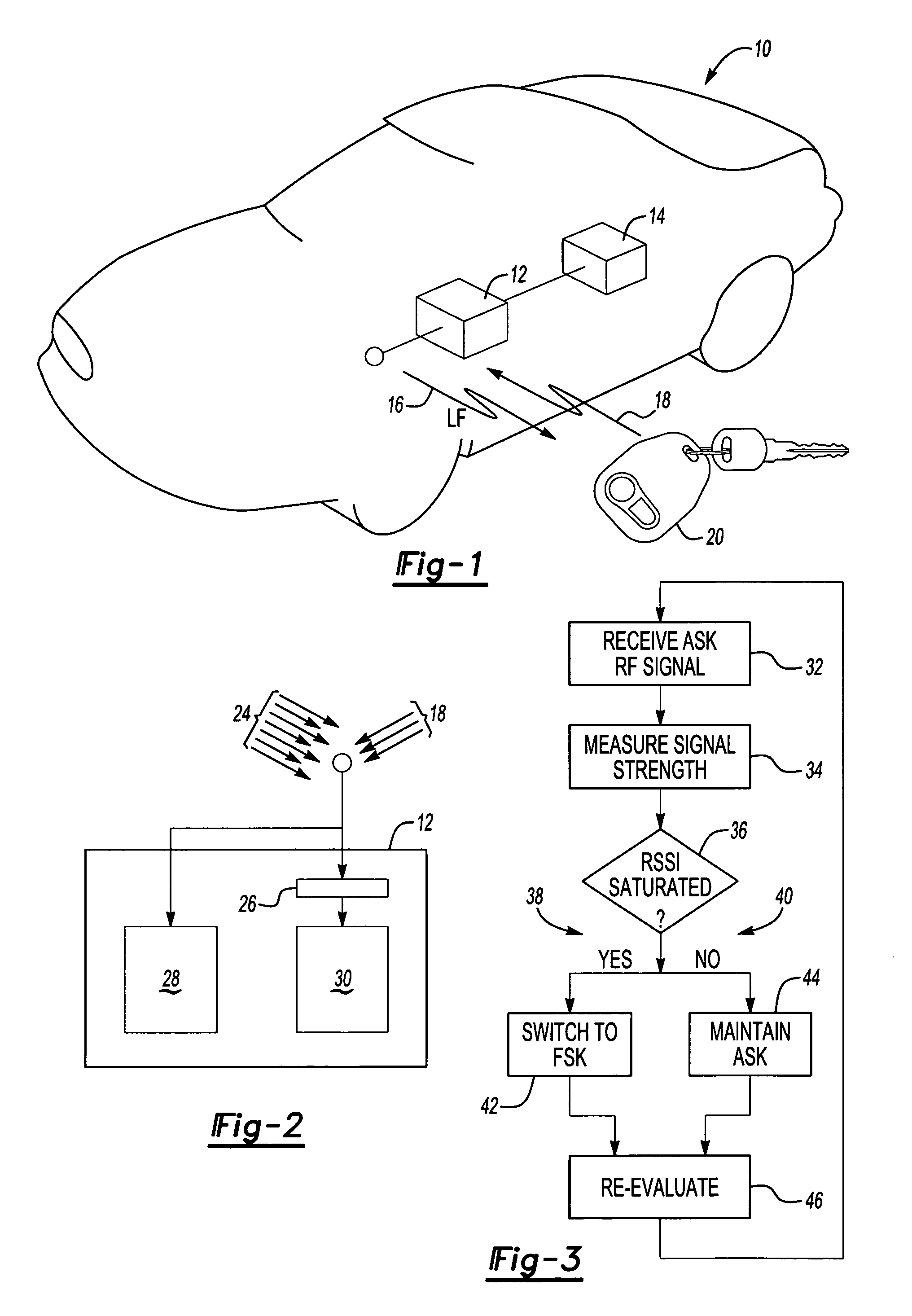 Transmitter modulation switching