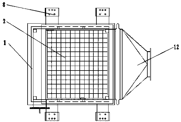 High-temperature smoke heat exchanger for urea pyrolytic process