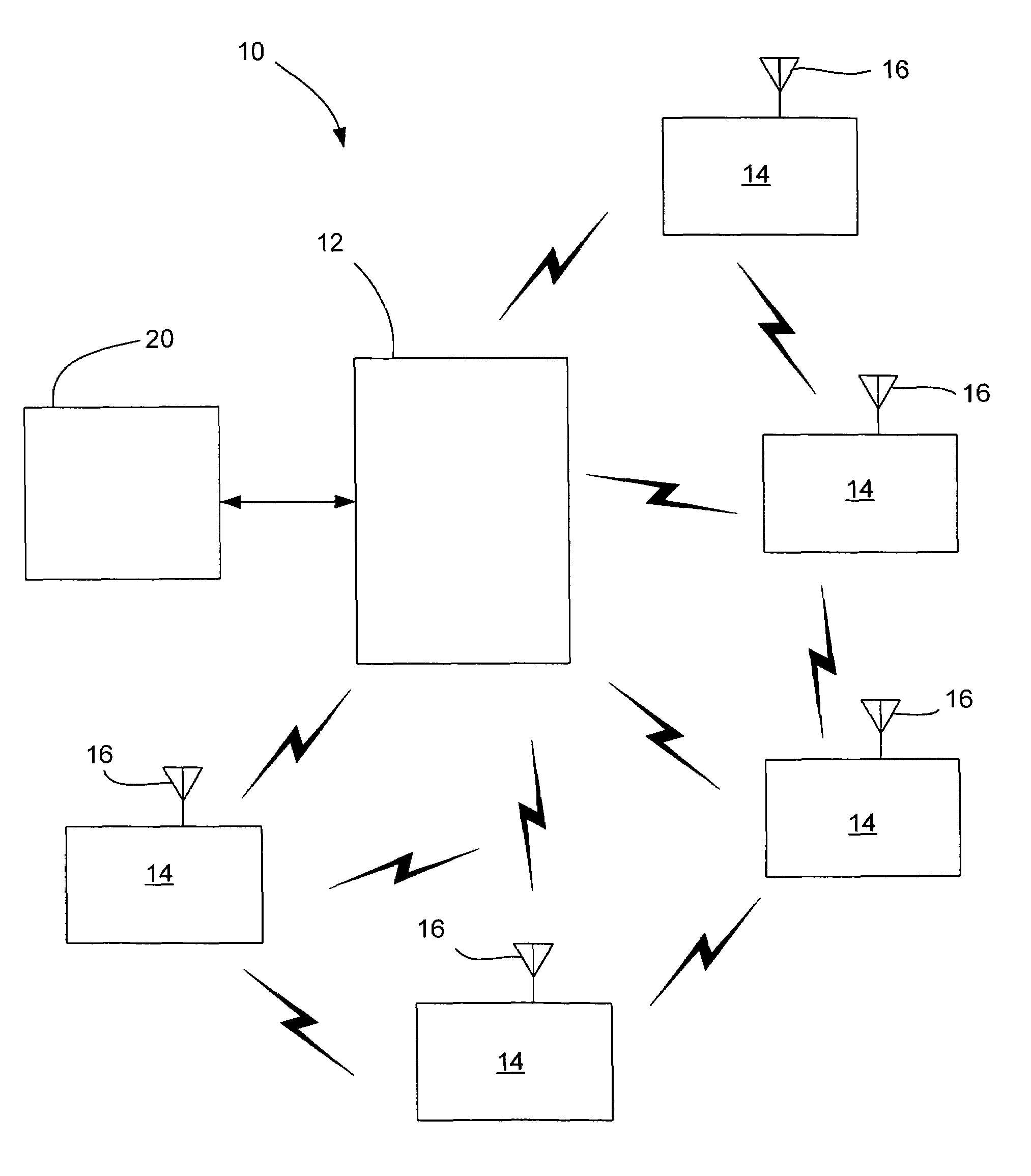 Aircraft interior wireless communications system