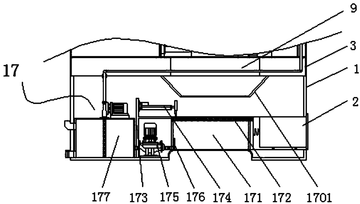 Numerical control lathe capable of recycling cutting fluid