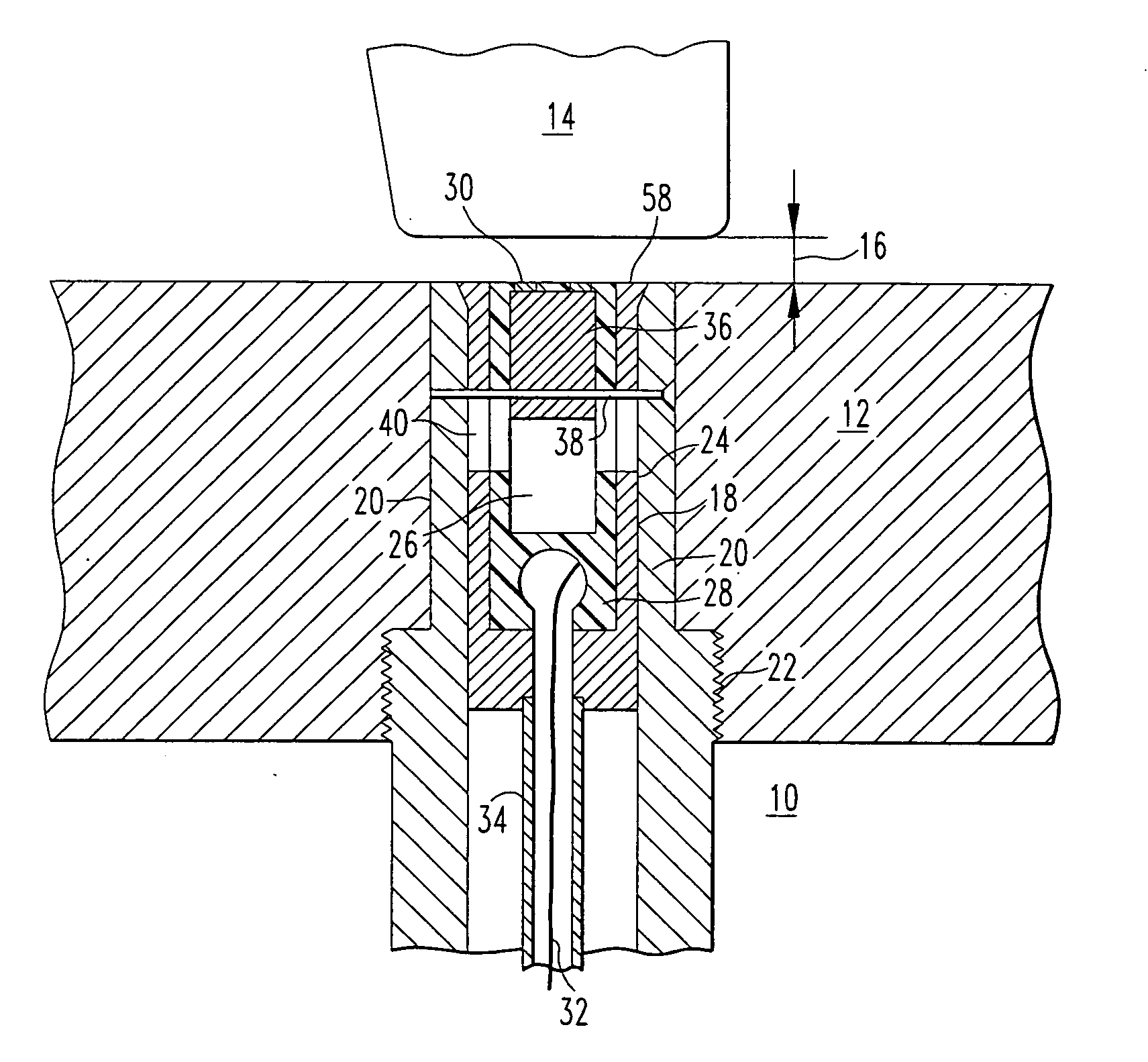 Wear monitor for turbo-machine