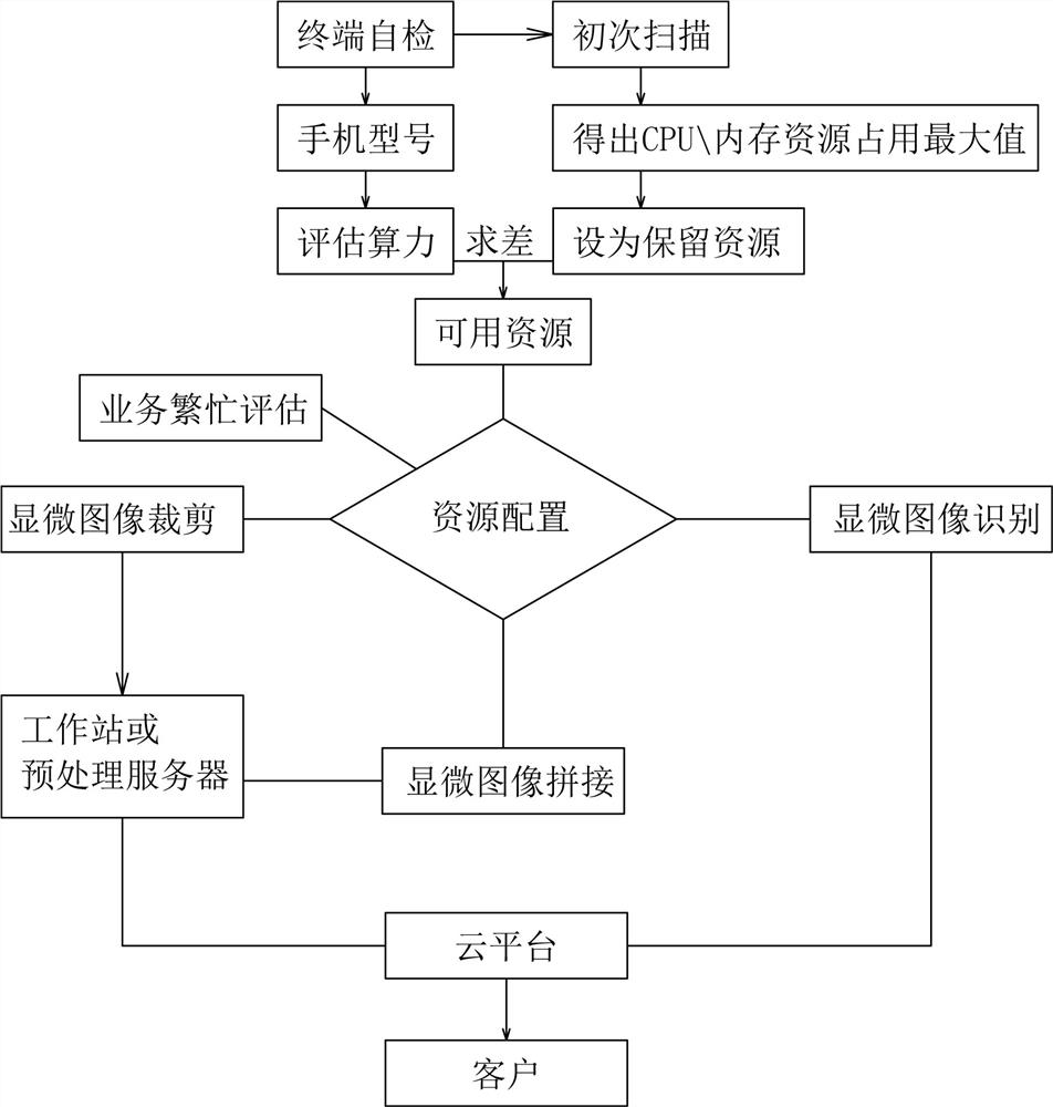 Microscopic image rapid processing system