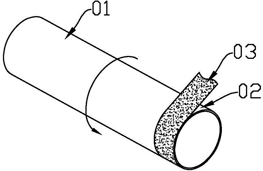 Pipe end reserved treatment method for steel pipe anti-corrosion outer coating