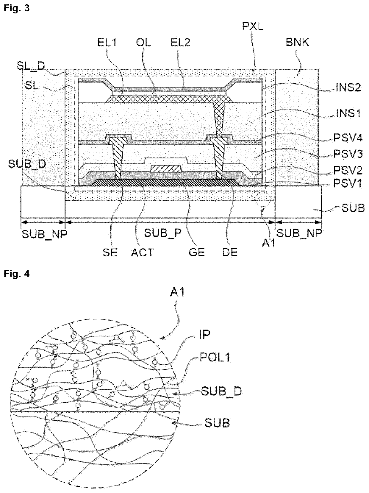 Stretchable display device and manufacturing method thereof