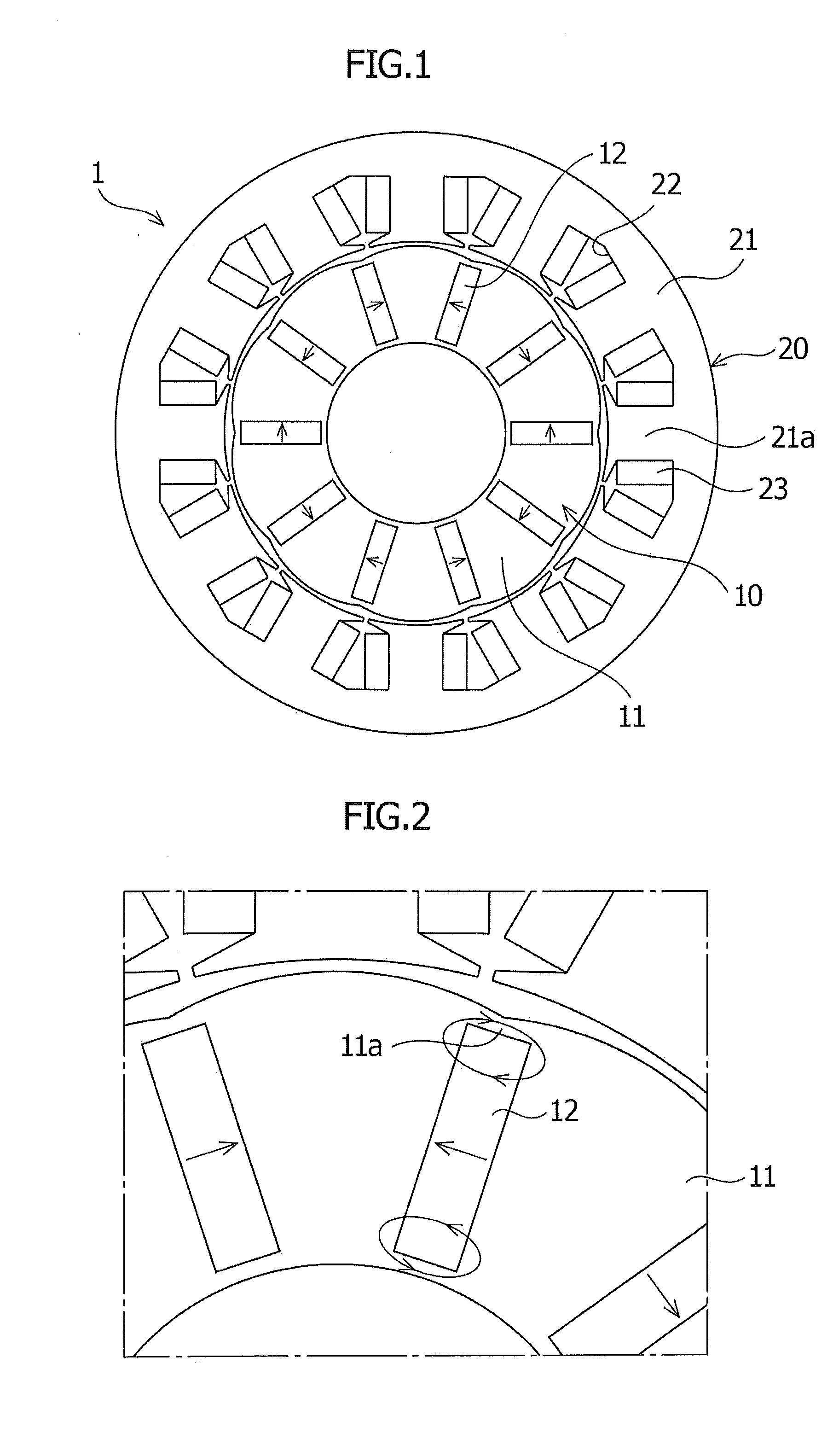 Rotor and permanent magnetic rotating machine