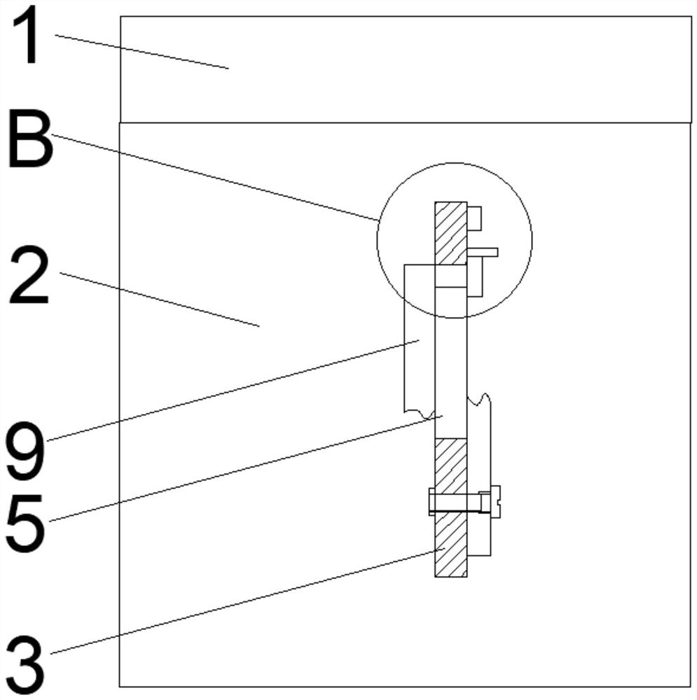 Clothesline pole capable of being automatically retracted and extended to shield rain according to temperature