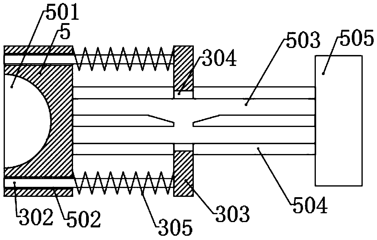 Processing device for meat ball food