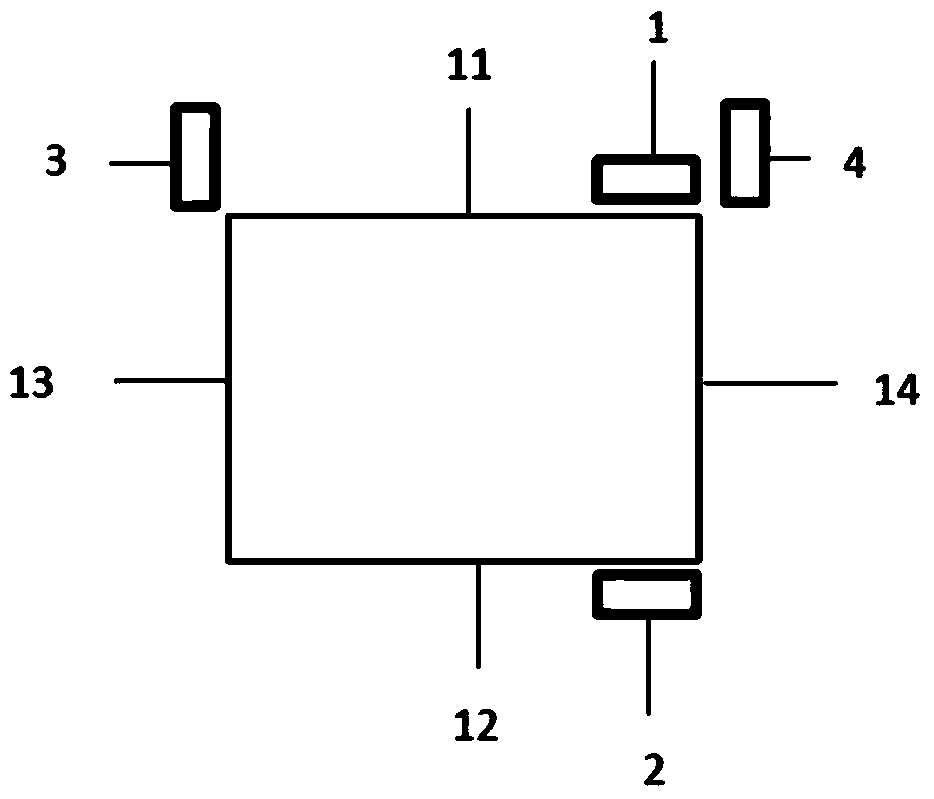 A glass substrate edge detection system and detection method thereof