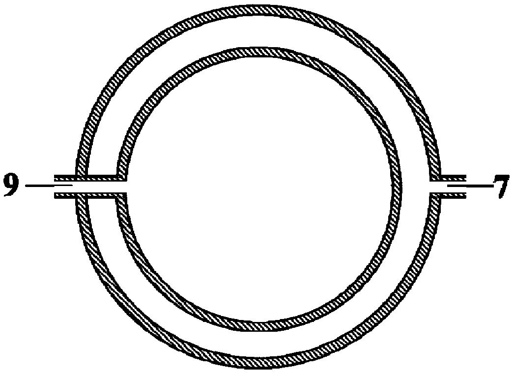 Non-melting treatment device and non-melting treatment method for high-activity refractory metal polymer fibers