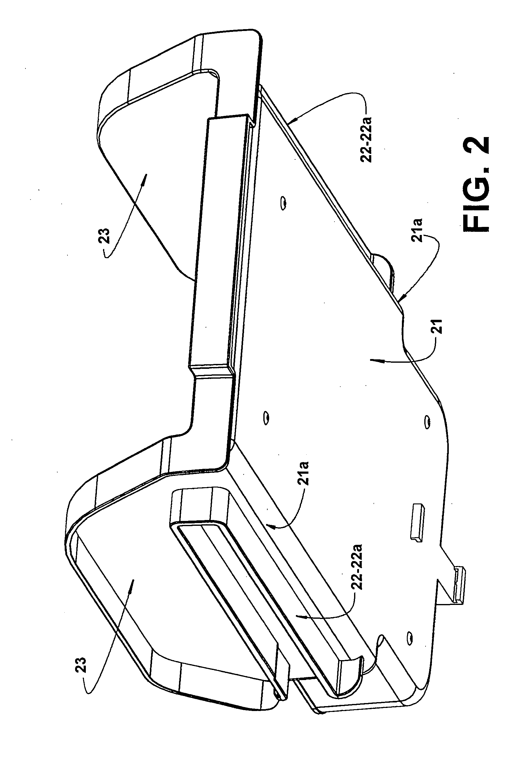 Mobile shelf for refrigerators and freezers