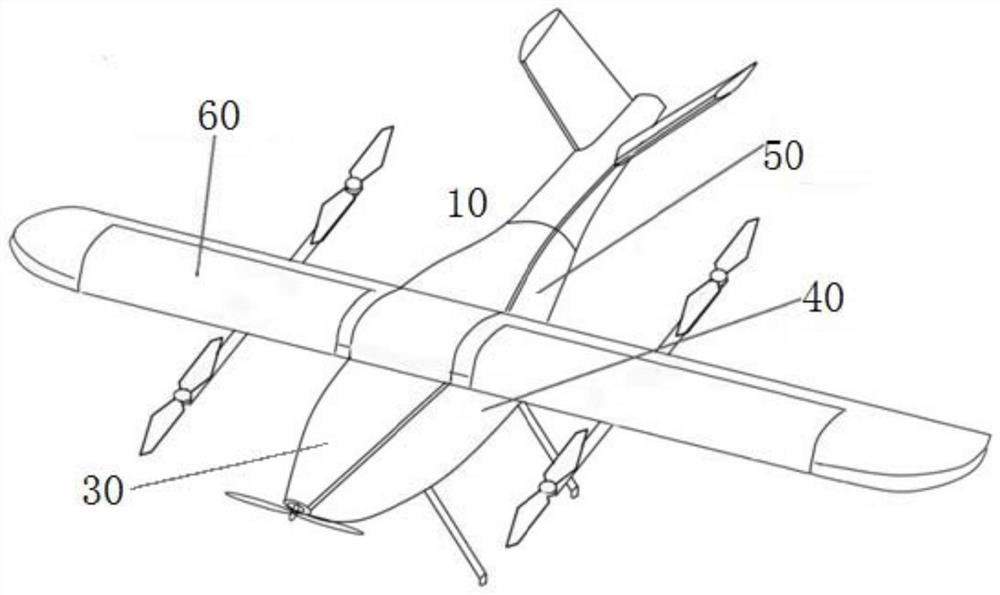 Solar unmanned aerial vehicle with drawable surface power generation skin and power supply method