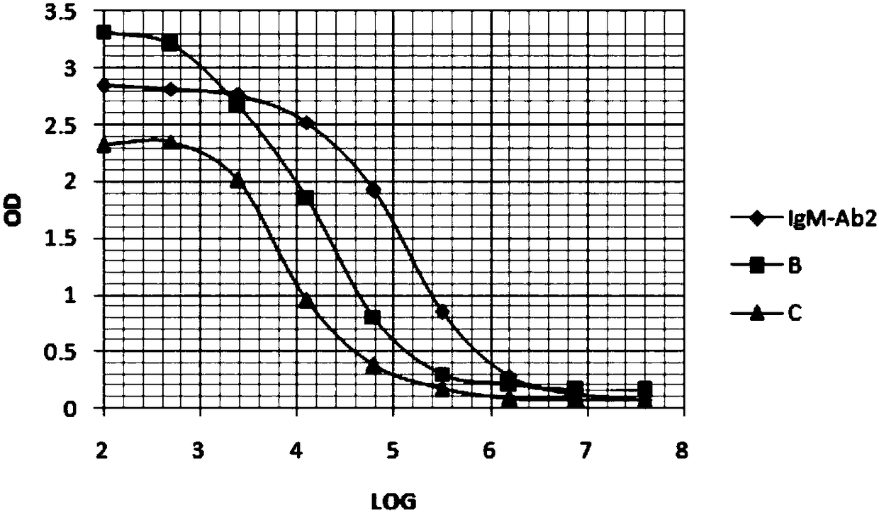 Anti-human IgM monoclonal antibody, hybridoma cell strain and application thereof