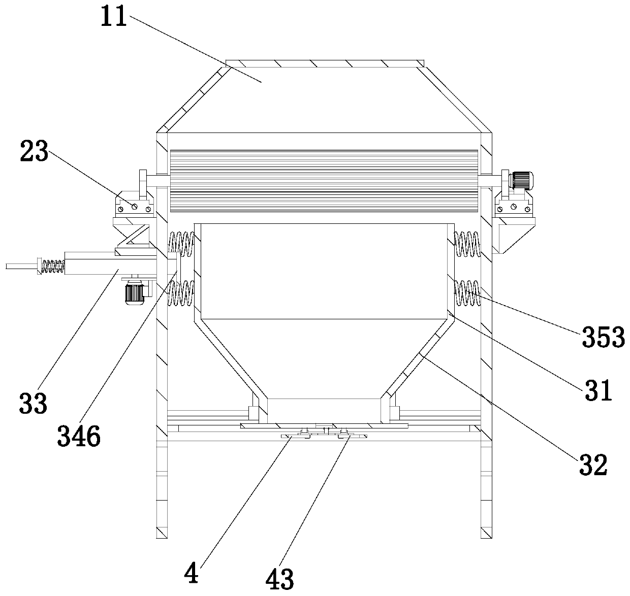 Novel injection molding and storage device of injection molding machine