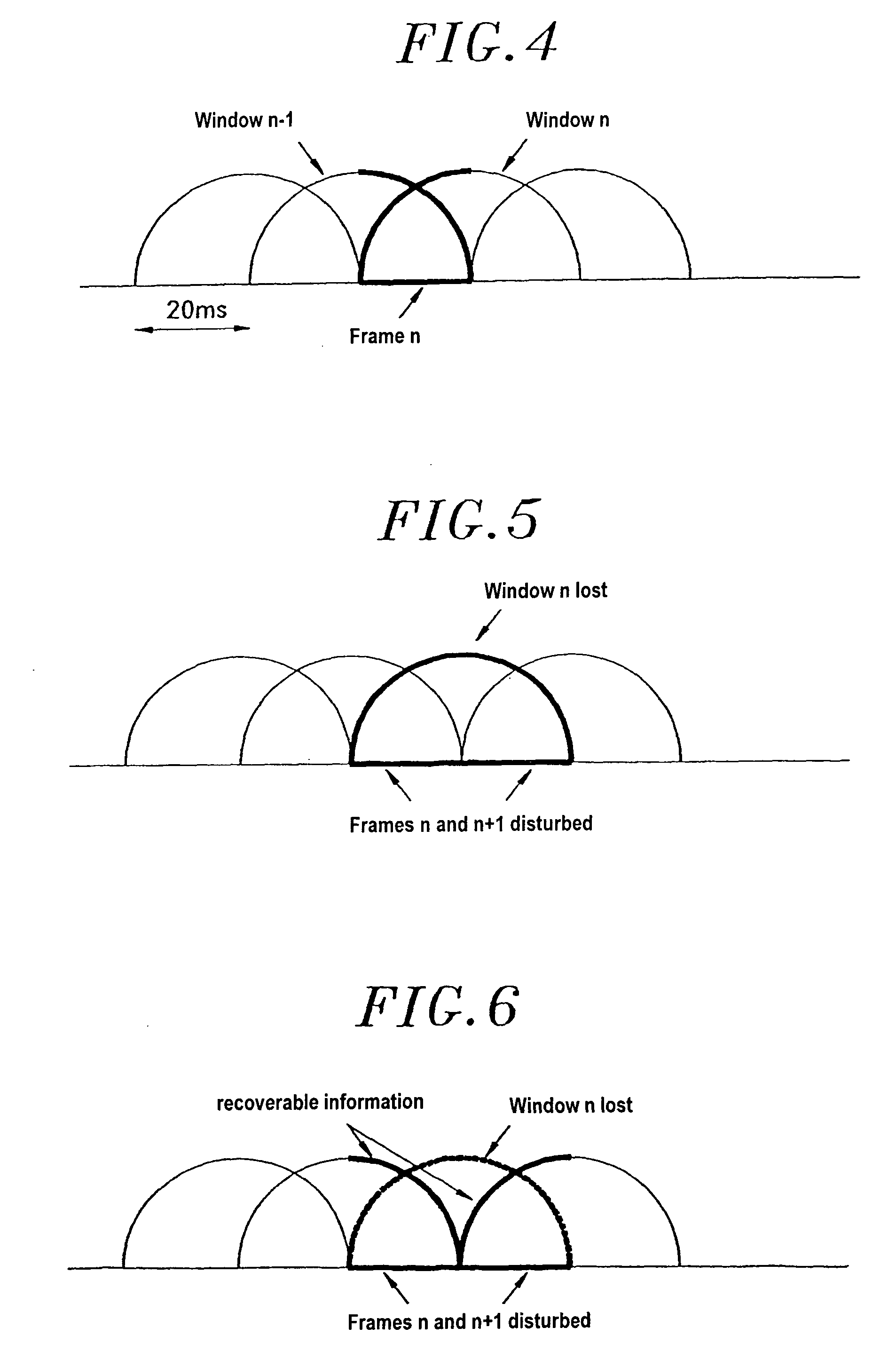 Transmission error concealment in an audio signal