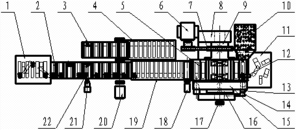 Imperfect cigarette collating and tobacco shred recycling integrated equipment