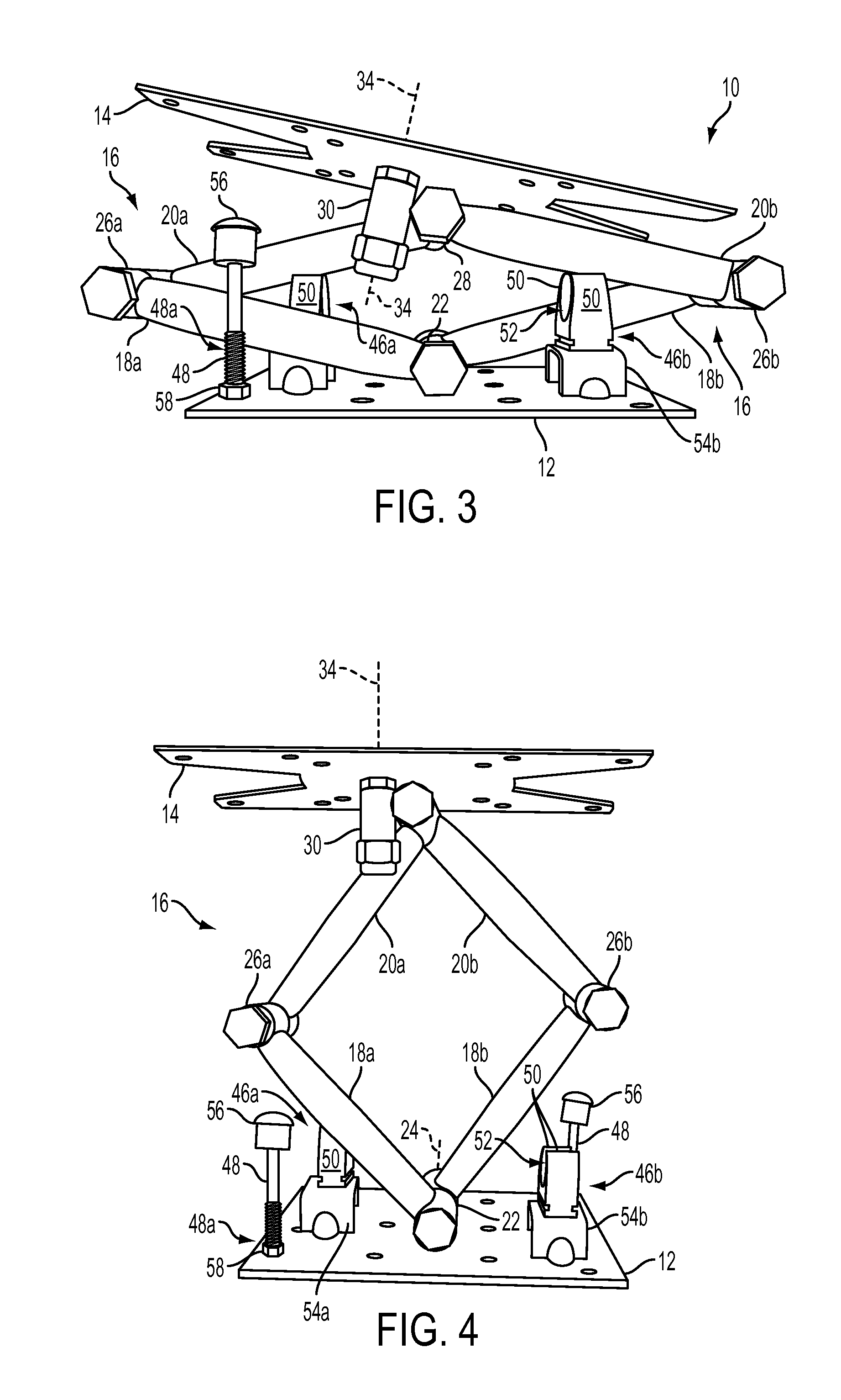 Articulating mount for a display