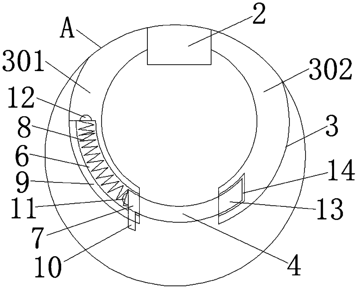 A branching tool for enamelled wire production