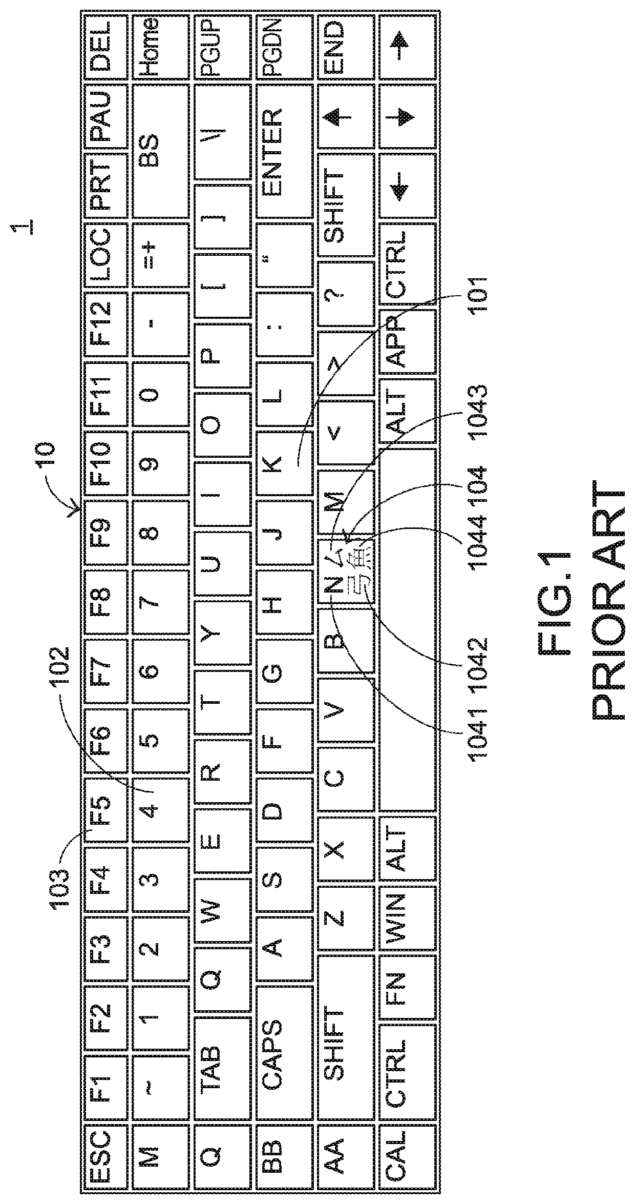 Keyboard device