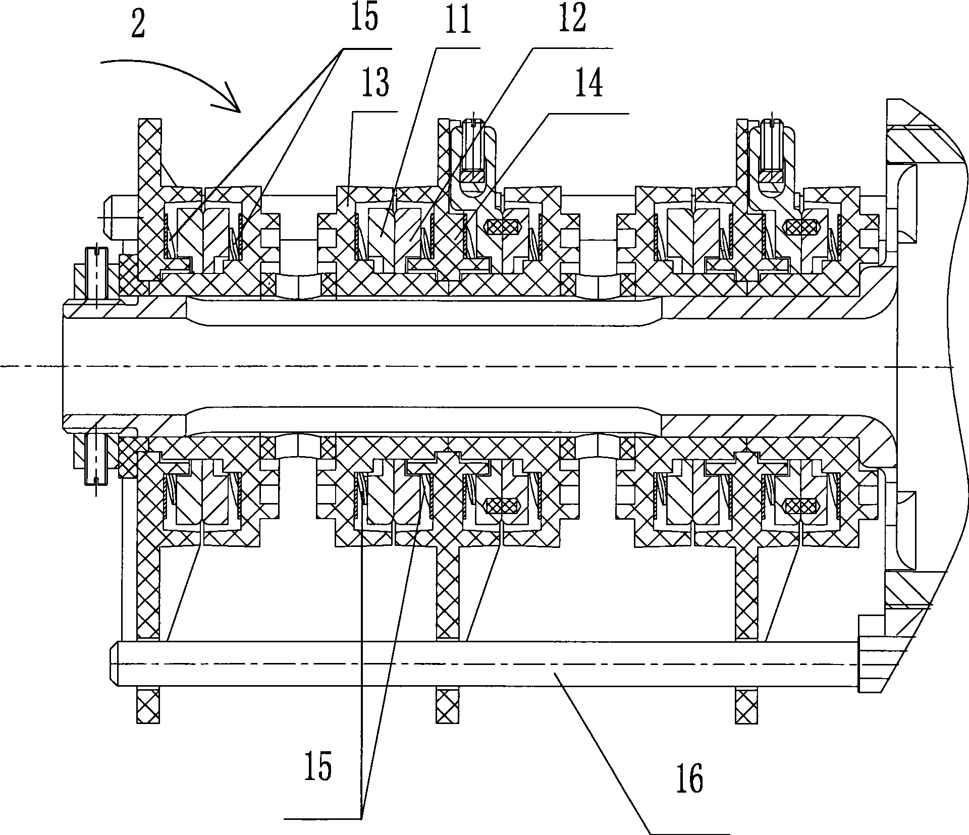 Flame proof cable winding drum