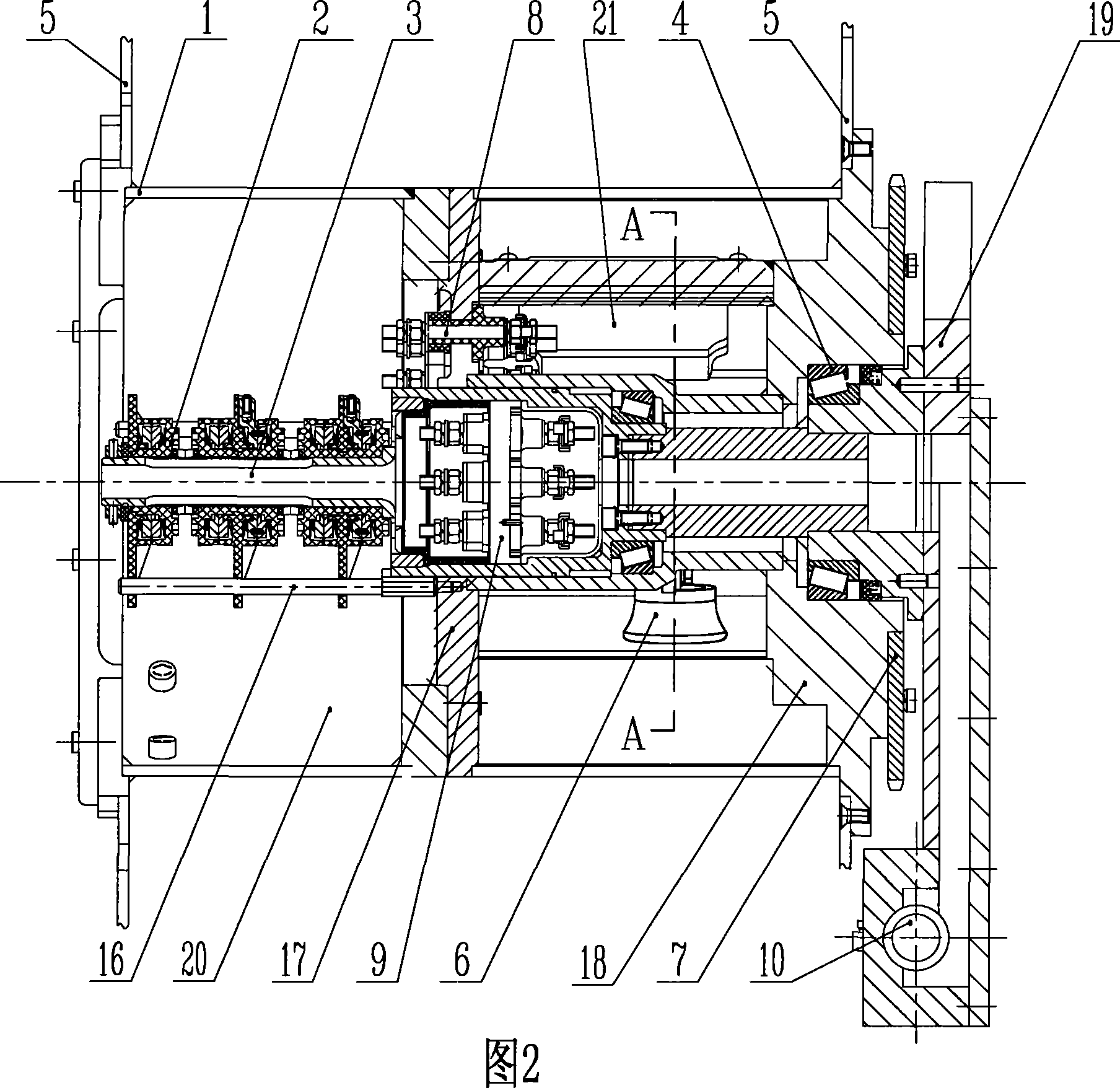 Flame proof cable winding drum