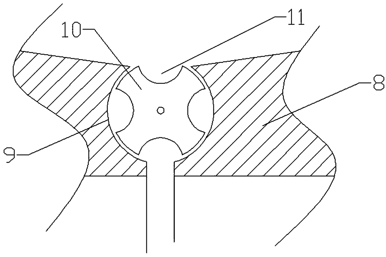 Pretreatment construction device for traffic road maintenance