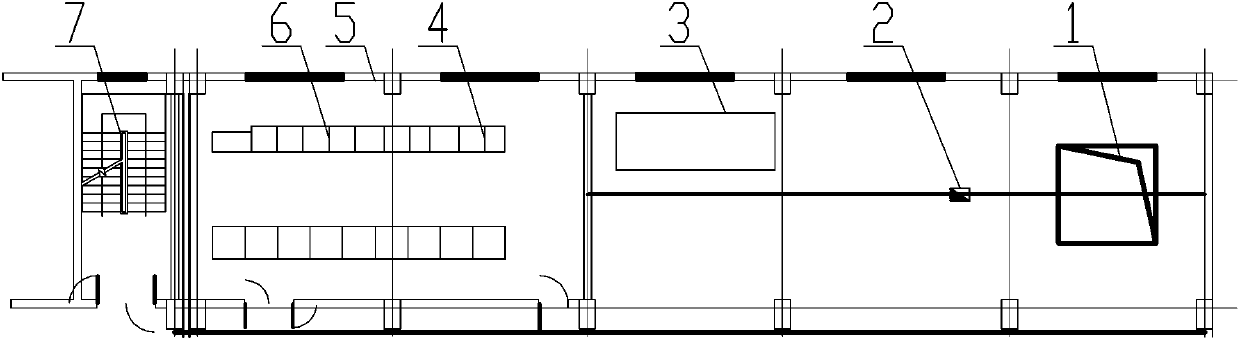 Wrapping paper rewinding and cutting and inkjet packaging production line and operation method