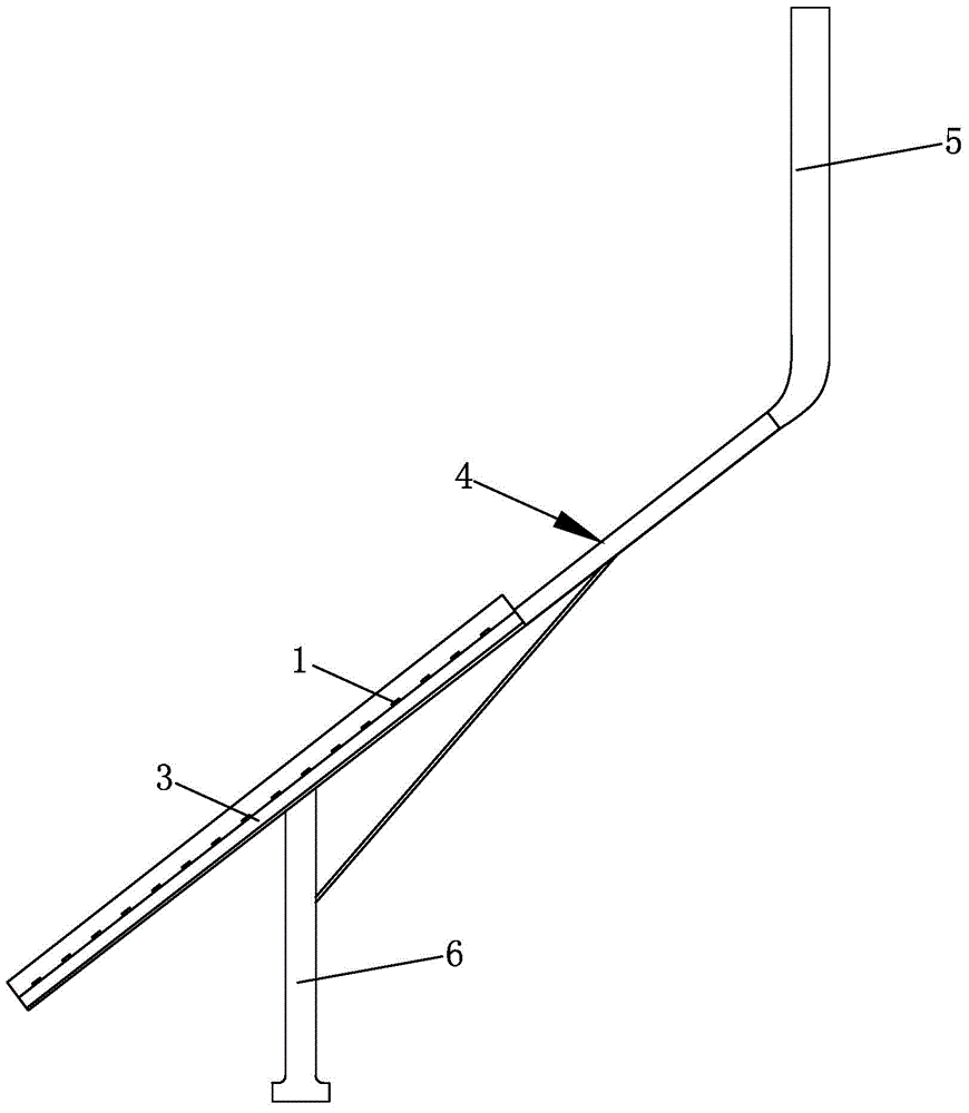 Concentrating photovoltaic battery air-cooled heat dissipation system