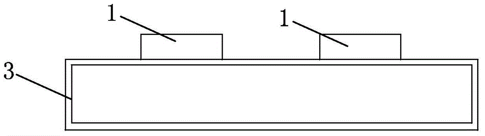 Concentrating photovoltaic battery air-cooled heat dissipation system