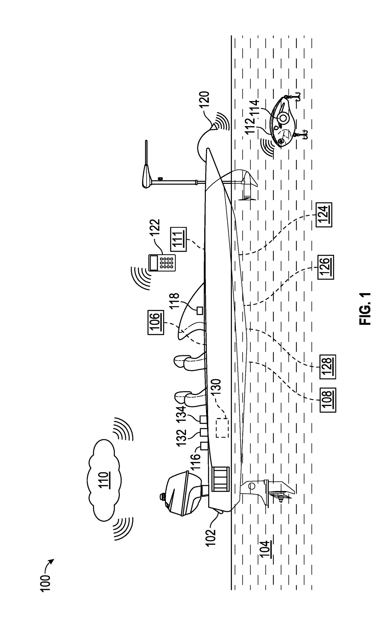 Floating bobber system for fishing which generates aquatic sounds