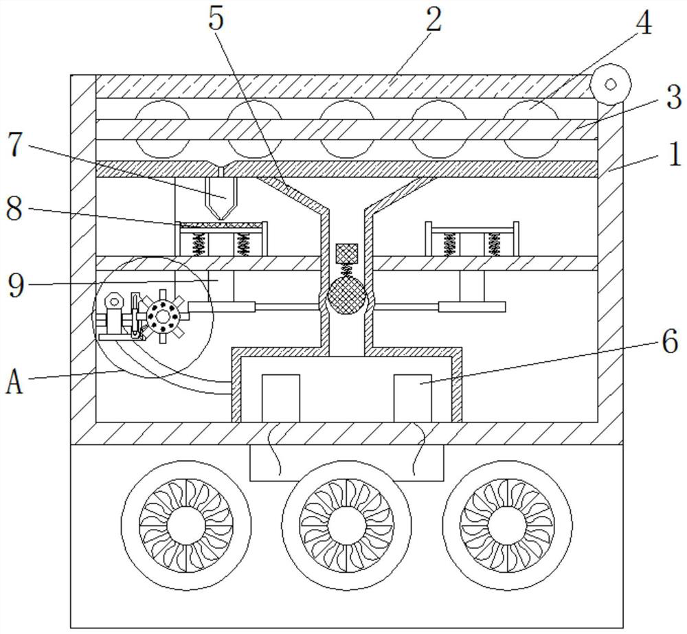 Communication base station dehumidification unit device capable of avoiding high energy consumption and heat accumulation