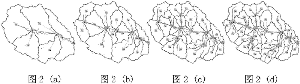 Hilly region hydrological forecasting model and data precision matching method based on uncertainty analysis