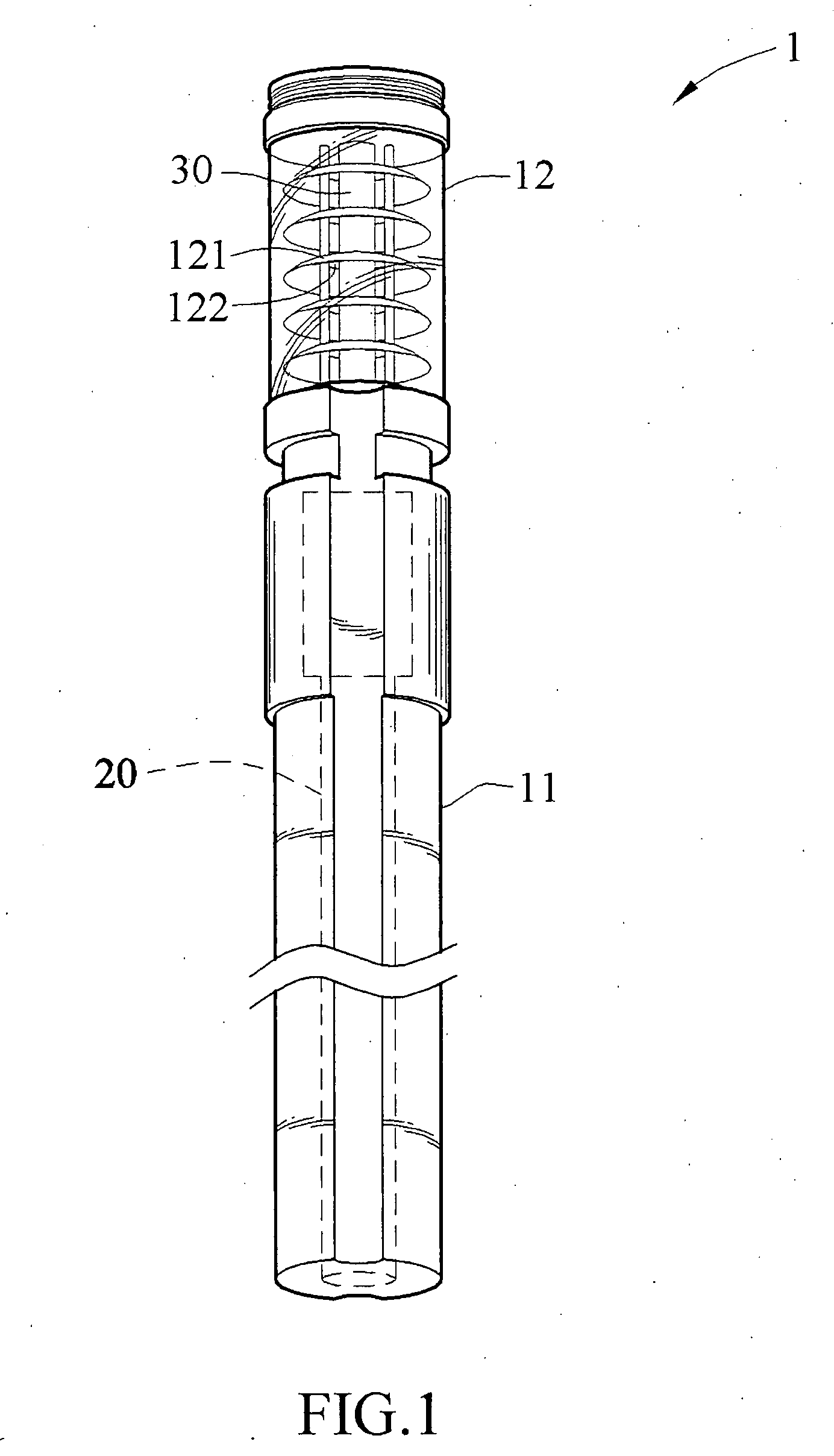 Antenna with lighting function