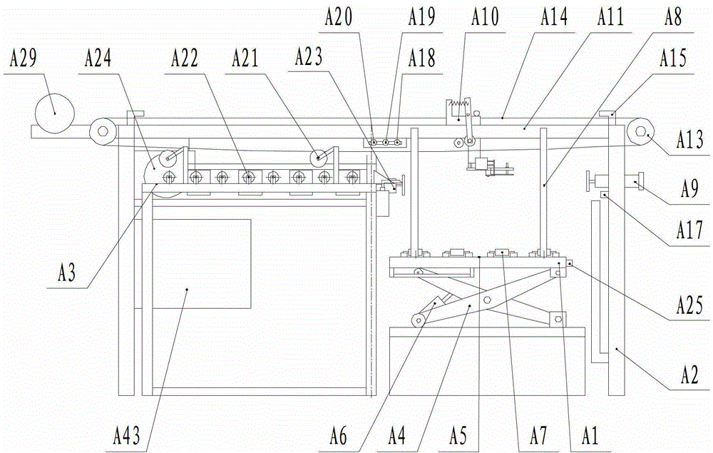 Board edge cutting machine