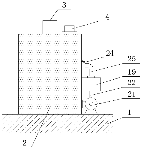 Processing equipment for electrolytic metal manganese