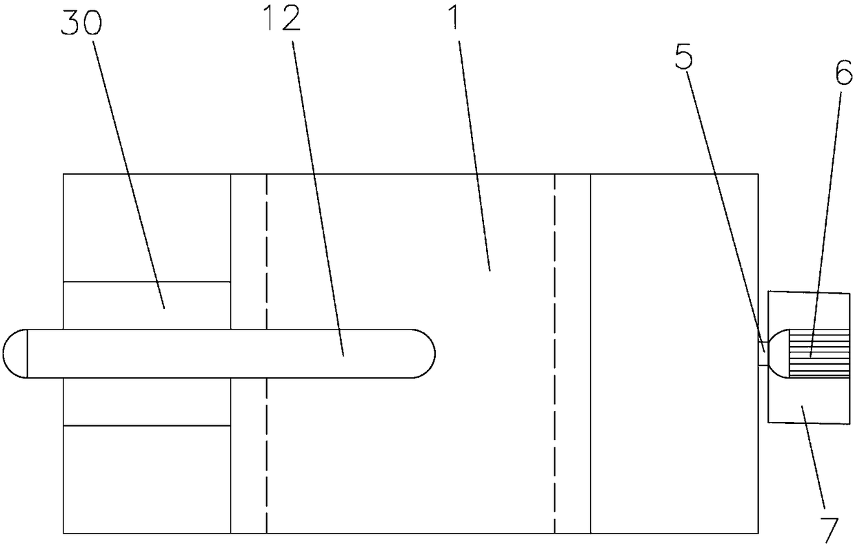 Turning washing device