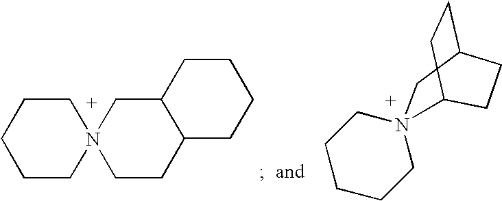 Method for synthesizing spiro quartenary ammonium systems