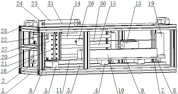 Glass tube cleaning device