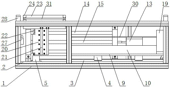 Glass tube cleaning device