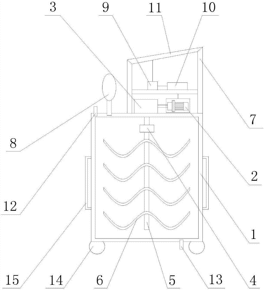 Solar-driven noiseless stirring apparatus