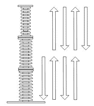 A 500kv post insulator live water washing method